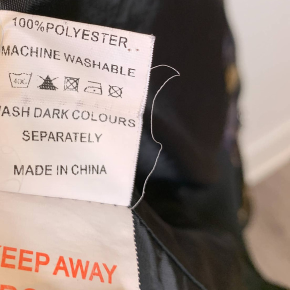 Missguided Satin Floral Embroidered Bomber Jacket - Picture 11 of 13